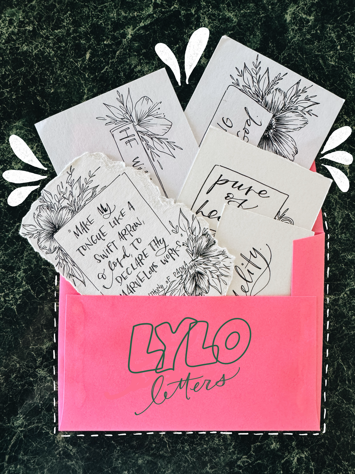 LYLO Letters for girlies (8-12 years old)